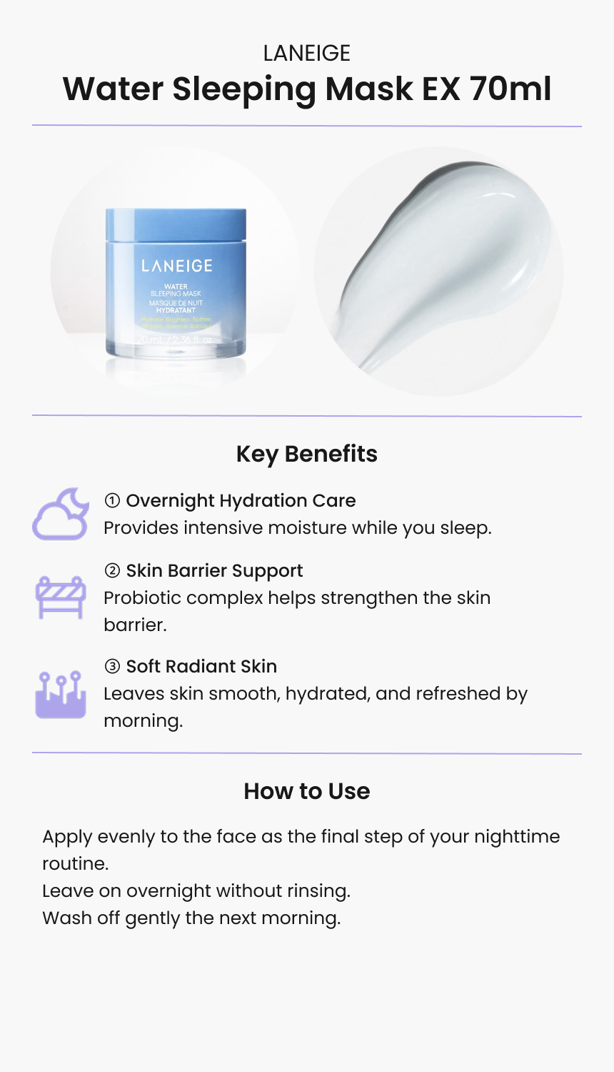LANEIGE Water Sleeping Mask EX 70ml