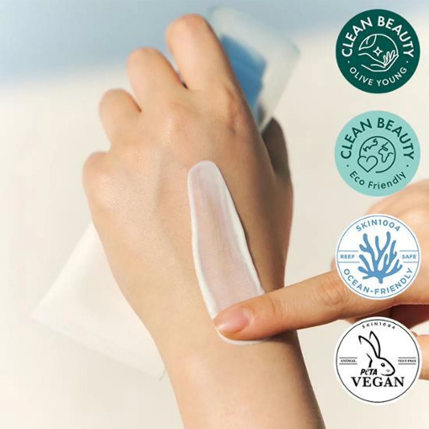 SKIN1004 Madagascar Centella Hyalu-Cica Water-Fit Sun Serum 50mL*2ea (Twin pack)