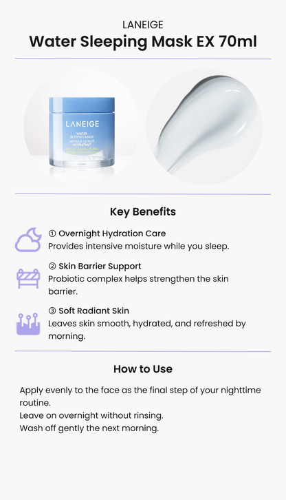 LANEIGE Water Sleeping Mask EX 70ml