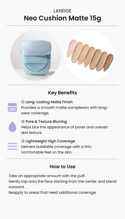 LANEIGE Neo Cushion Matte 15g