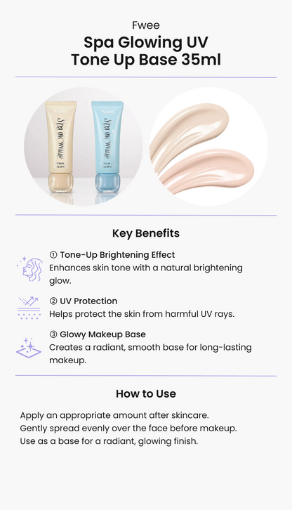 Fwee Spa Glowing UV Tone Up Base 35ml