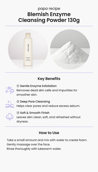 Papa Recipe Blemish Enzyme Cleansing Powder 130g