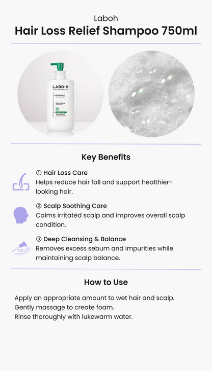Laboh Hair Loss Relief Shampoo 750ml