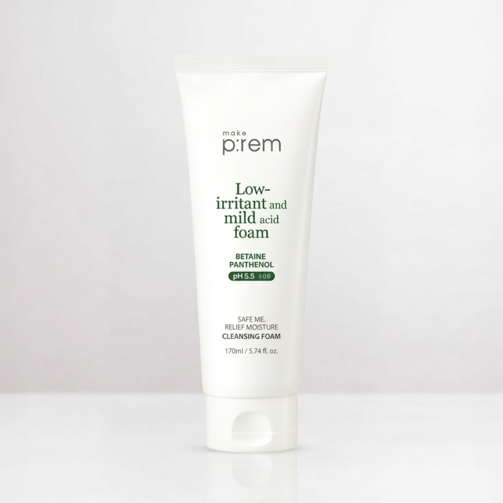 make p:rem Safe Me Relief Moisture Cleansing Foam 170ml