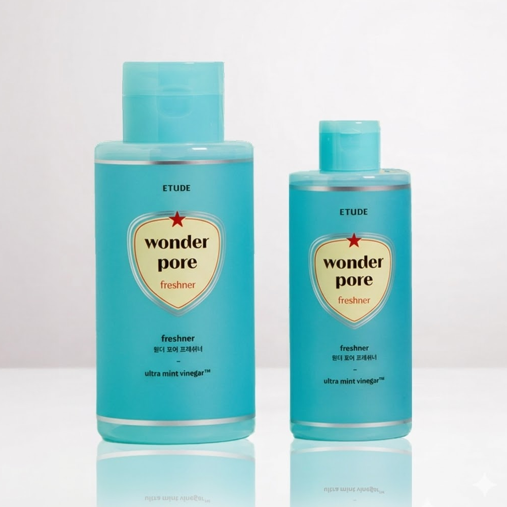 ETUDE Wonder Pore Freshener Toner 500ml + 250ml Set